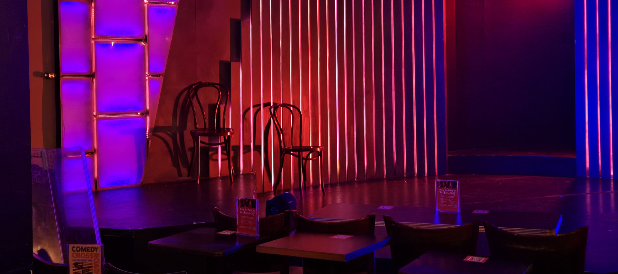 The Second City w Chicago, jedna z pierwszych scen improwizacji
